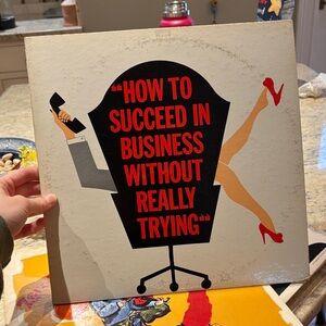 Original Broadway Cast Vinyl How to succeed in business without really Trying